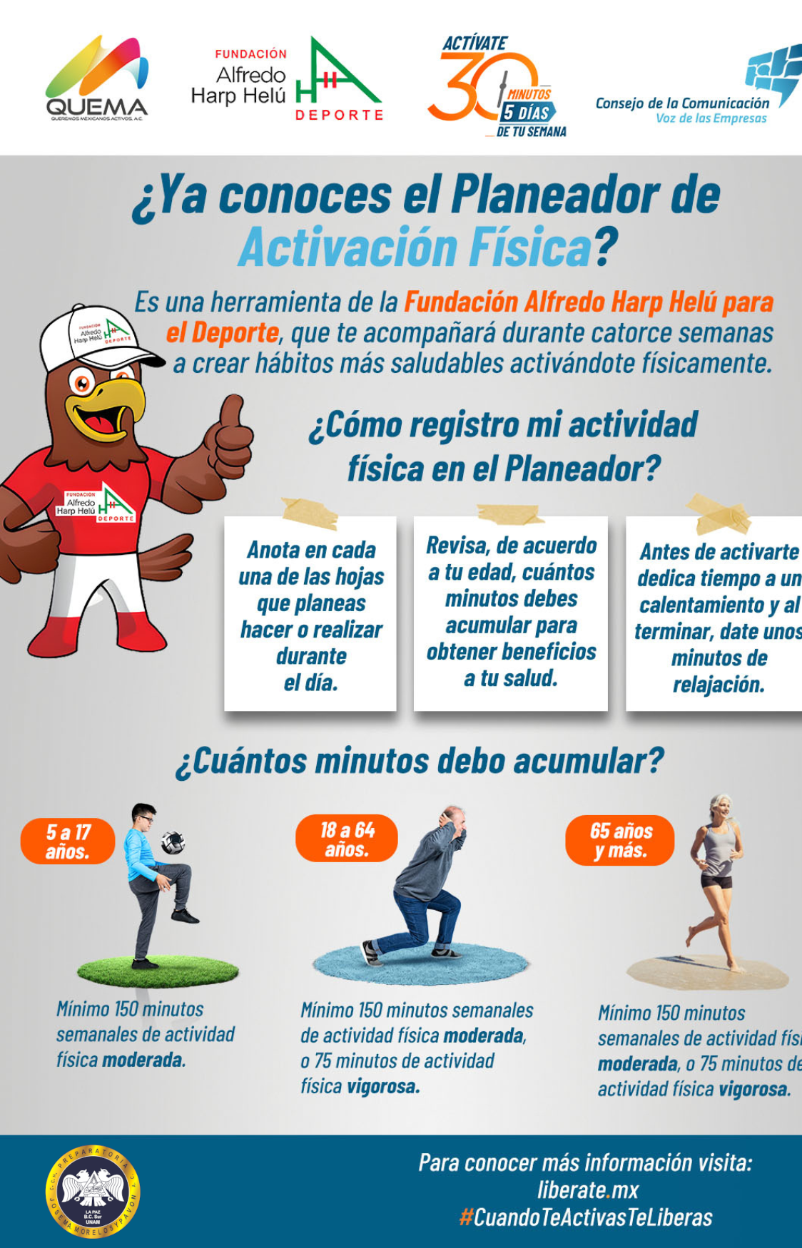 Infografía Activación físca